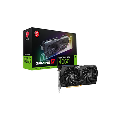 MSI GEFORCE RTX 4060 GAMING X 8GB GDDR6 GRAPHICS CARD