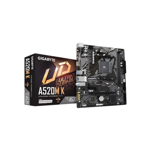 GIGABYTE A520M K AMD AM4 ULTRA DURABLE MOTHERBOARD