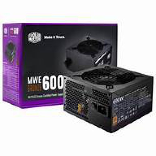 COOLER MASTER MWE 600 80 PLUS BRONZE CERTIFIED POWER SUPPLY