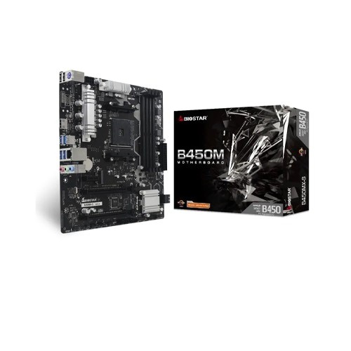 Biostar B450MX-S AMD Motherboard