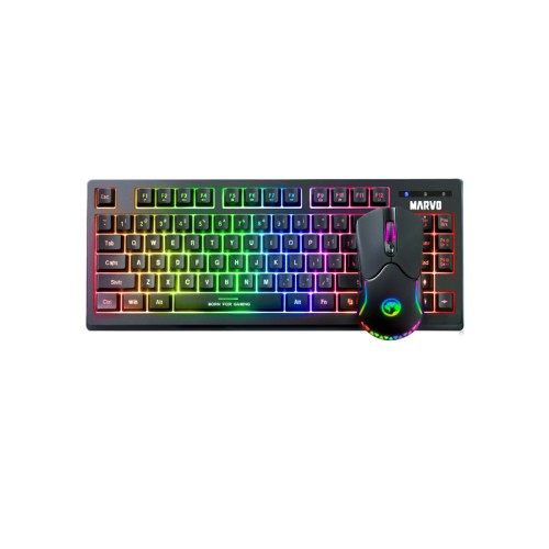 MARVO KW516 MOUSE AND KEYBOARD GAMING WIRELESS COMBO