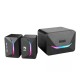 Marvo SG-235 RGB 2:1 Stereo Wired Black Gaming Speaker