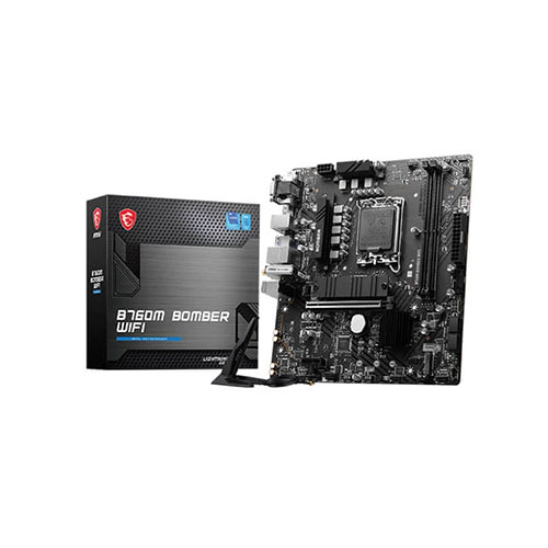 MSI B760M BOMBER WIFI DDR5 ATX MOTHERBOARD