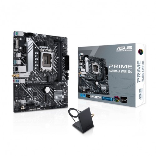 ASUS PRIME H610M-A WIFI D4 12th Gen mATX Motherboard