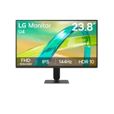 LG 24U411B-B 24-inch Full HD IPS 144Hz HDR10 Monitor with Slim Stand