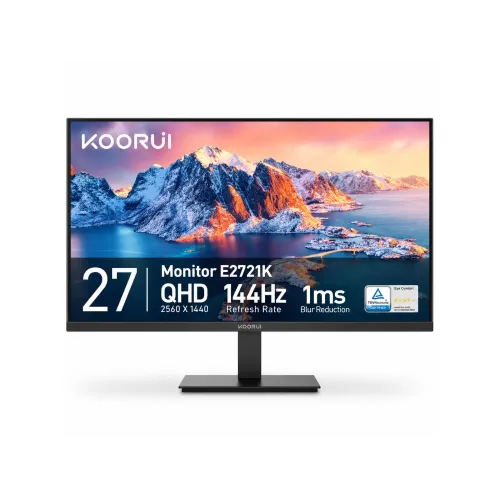 KOORUI E2721K 27″ 144Hz QHD IPS Gaming Monitor