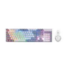 PC Power KM02W Wired Keyboard & Mouse Gaming Combo