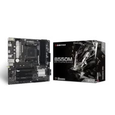 BIOSTAR B550MXC PRO DDR4 AMD AM4 Micro ATX Motherboard