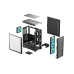 DEEPCOOL CC550 4F High-Airflow Mid-Tower Case