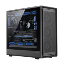 Power Train PT-G707B Mid Tower Black ATX Gaming Desktop Case