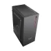 Power Train PT-M117B Mid Tower Black Micro-ATX Desktop Casing with Standard PSU