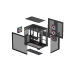 Deepcool CG530 4F Mid Tower ATX Gaming Casing