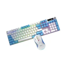 PC Power FC104 Fury Combo RGB Wired Mechanical Gaming Keyboard & Mouse