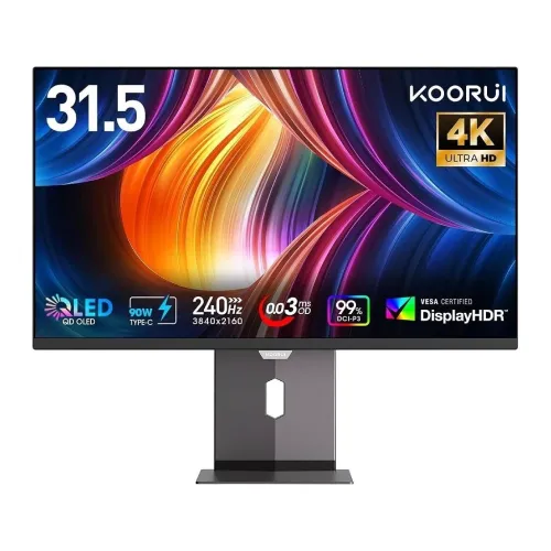 KOORUI S3241XO 32" 4K UHD 240Hz QD-OLED Gaming Monitor