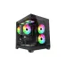 Power Train G777 Mid Tower ATX Gaming Desktop Case (Black)