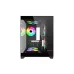 Power Train G777 Mid Tower ATX Gaming Desktop Case (Black)