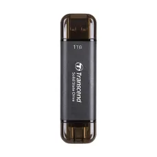Transcend ESD310 1TB USB Type-A & Type-C OTG Black Portable SSD