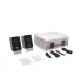 Edifier M60 2:0 Bluetooth White Compact Desktop Speaker (Classic OAK)