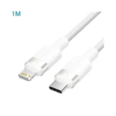 Vention LALWF 3A USB 2.0 Male Type-C to Lightning Cable - 1M