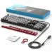 MageGee MK-STORM Black Grey Full Size Wired Mechanical Keyboard