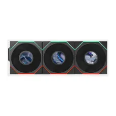 Lian Li UNI FAN TL LCD FLEX 3 PACK-BK 120mm Standard Case Fan