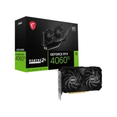 MSI GeForce RTX 4060 Ti VENTUS 2X BLACK 16GB OC GDDR6 Graphics Card