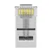 Vention IDDR0-50 Cat6 UTP RJ45 Transparent Connector (50 Pcs)