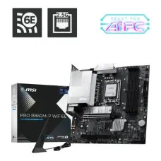 MSI PRO B860M-P WIFI6E Intel LGA1851 DDR5 Micro-ATX Motherboard