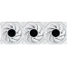 Lian Li UNI FAN TL LCD FLEX 3 PACK-WH 120mm Standard Case Fan