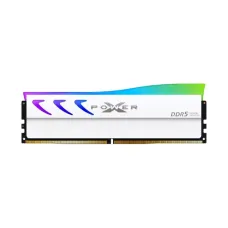 Silicon Power XPOWER STORM RGB 16GB DDR5 6000Mhz CL28 Gaming Desktop RAM White