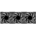 Lian Li UNI FAN TL LCD FLEX 3 PACK-BK 120mm Standard Case Fan