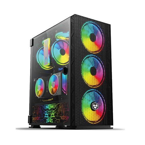 Revenger X8 Mesh Front RGB Mid Tower Gaming Case