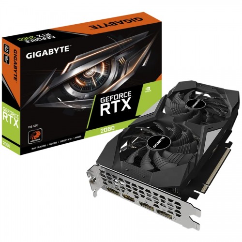 GIGABYTE GeForce RTX 2060 D6 12GB GDDR6 Graphics Card