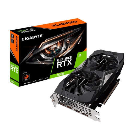 Gigabyte GeForce RTX 2060 D6 6GB GDDR6 Graphics Card