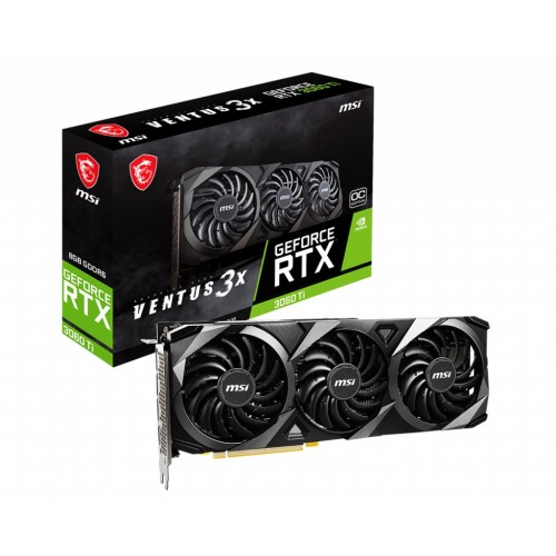 MSI GeForce RTX 3060 Ti VENTUS 3X 8G OC LHR GDDR6 Graphics Card