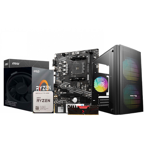 AMD Ryzen 5 Pro 4650G PC Build