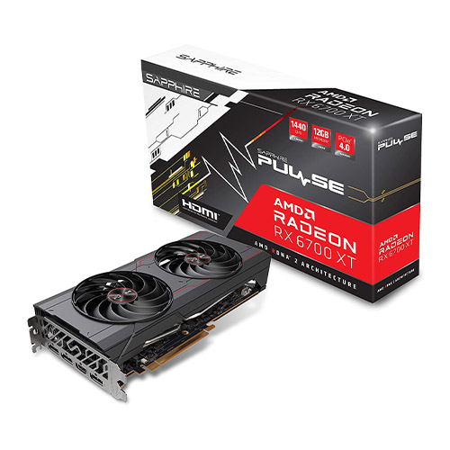 Sapphire Pulse AMD Radeon RX 6700 XT Gaming 12GB Graphics Card