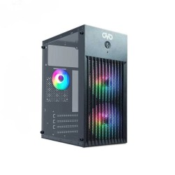 OVO J-618 B RGB Mini-Tower mATX Gaming Casing