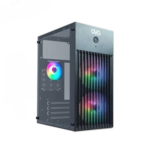 OVO J-618 B RGB Mini-Tower mATX Gaming Casing OVO J-618 B RGB Mini-Tower mATX Gaming Casing