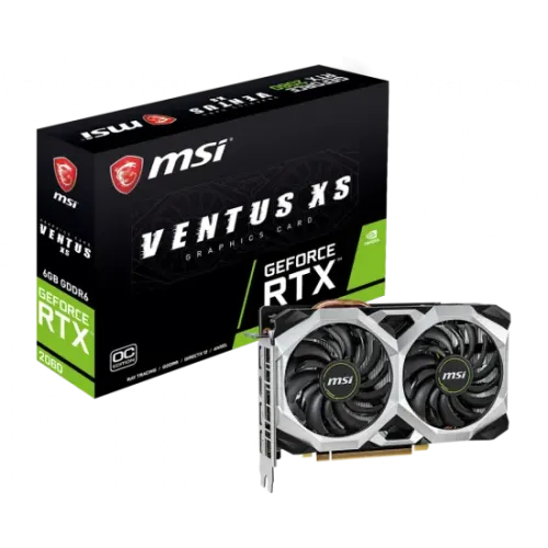 MSI GeForce RTX 2060 VENTUS XS OC 6GB Graphics Card