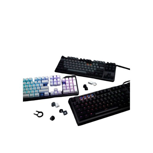 Tecware PBT Pudding Keycap Set – Black/White Tecware PBT Pudding Keycap Set – Black/White