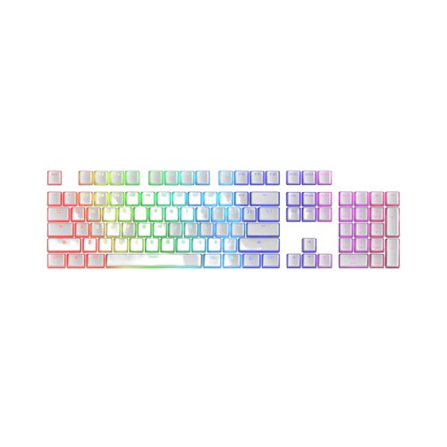 Tecware PBT Pudding Keycap Set – Black/White Tecware PBT Pudding Keycap Set – Black/White