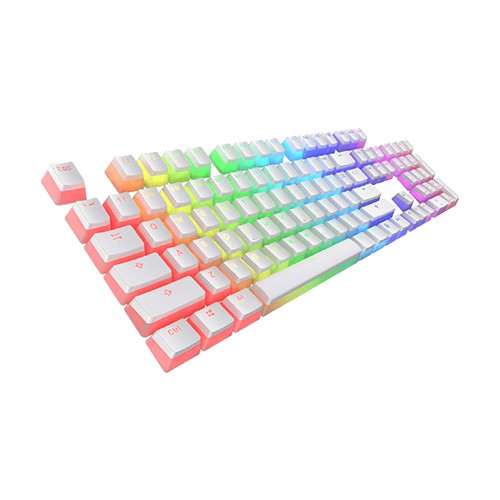 Tecware PBT Pudding Keycap Set – Black/White Tecware PBT Pudding Keycap Set – Black/White