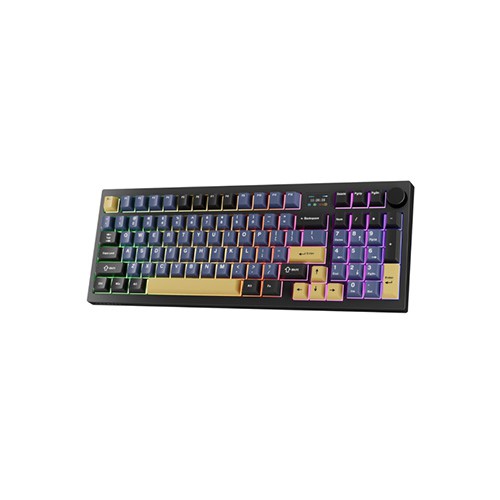 Tecware Spectre 96 Gasket Mounted Mechanical Keyboard with LCD Display (Ocean Gold) Tecware Spectre 96 Gasket Mounted Mechanical Keyboard with LCD Display (Ocean Gold)