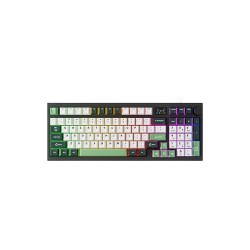 Tecware Spectre 96 Gasket Mounted Mechanical Keyboard with LCD Display (Frosty Forest)