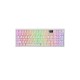 Tecware Spectre 96 Gasket Mounted Mechanical Keyboard with LCD Display (White) Tecware Spectre 96 Gasket Mounted Mechanical Keyboard with LCD Display (White)