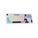 Tecware Tri-Tone PBT Keycaps For 96 Keys Mechanical Keyboard - White Sapphire Tecware Tri-Tone PBT Keycaps For 96 Keys Mechanical Keyboard - White Sapphire