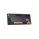 Tecware Tri-Tone PBT Keycaps For 81 Keys Mechanical Keyboard - Ocean Gold