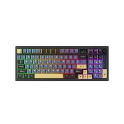 Tecware Tri-Tone PBT Keycaps For 96 Keys Mechanical Keyboard - Ocean Gold