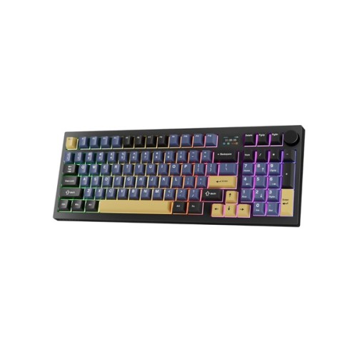 Tecware Tri-Tone PBT Keycaps For 96 Keys Mechanical Keyboard - Ocean Gold Tecware Tri-Tone PBT Keycaps For 96 Keys Mechanical Keyboard - Ocean Gold